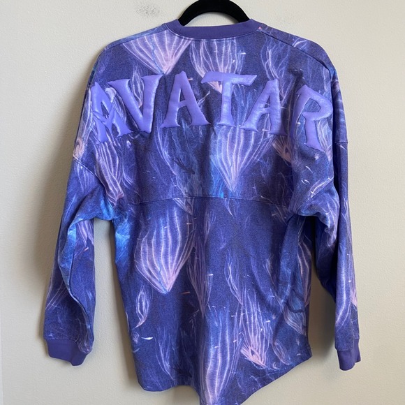 Disney Parks Avatar The Way of Water Spirit Jersey Purple XS Pandora Underwater - Picture 6 of 6